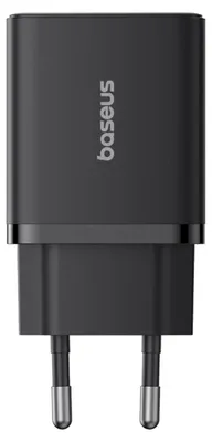 Productafbeelding van Baseus Cube Pro 30W netoplader met USB-C en USB-A poorten - Zwart