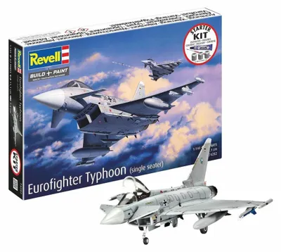 Produktbild von Eurofighter Typhoon Starter Kit 1:144 mit Zubehör