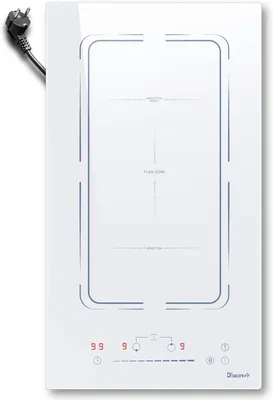 Induktionskochfeld 30 cm, 2 Zonen, Flexzone, Boost, Timer, 3500 W