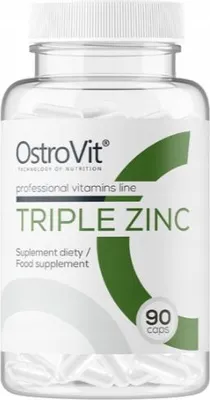 Produktbild von OstroVit Triple Zinc ZINK 3 Zinkformen 90 Kapseln.