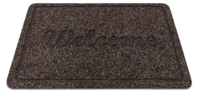 Imagen del producto de Alfombrilla antideslizante WELCOME 7097 exterior, interior -  marrón 40x60 cm