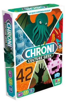 Productafbeelding van Chroni – Culture Geek – Een spel over de kennissamenleving | 1 tot 6 spelers | vanaf 10 jaar