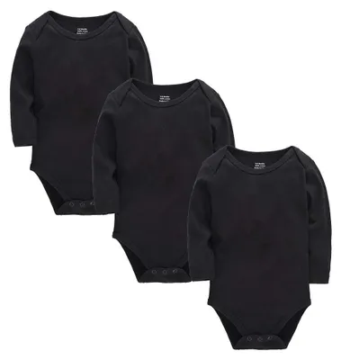 Productafbeelding van Kavkas babyromper met lange mouwen voor jongens en meisjes, gemaakt van katoen, geschikt voor pasgeborenen. Ideaal als onderstuk