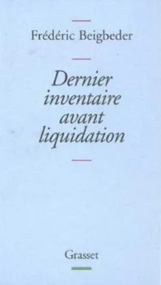 Image de Dernier inventaire avant liquidation