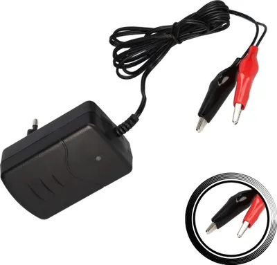 Produktbild von Q-Batteries BL 6-0,6 Ladegerät für Bleiakkus 6V - 0,6A Ladestrom IU0U Ladekennlinie