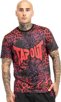 Produktbild von Herren Funktionsshirt normale Passform ROOTSTOCK Black/Red/Aubergine S Tapout