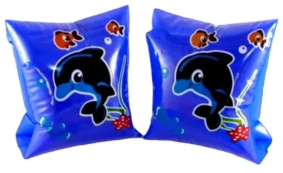 Produktbild von Schwimmflügel blau Schwimmhilfe Schwimmweste Kinder von 3-6 Jahren