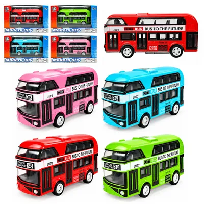 Produktbild von LeanToys Stapelantriebsbus 4 Farben