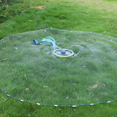 Produktbild von Fischernetz Anglernetz Mesh Gill Netz Wurfnetz Fisch Netz Köderfischnetz