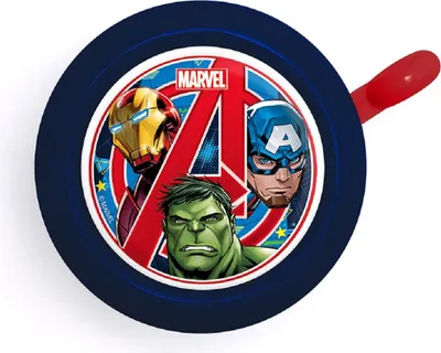 Produktbild von Marvel Metal Bell Bunte Fahrradklingel mit lautem Ton für Kinder