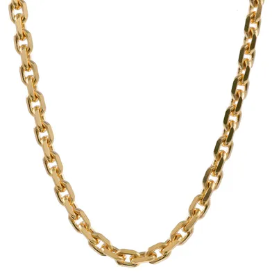 Produktbild von Ankerkette diamantiert Länge 60cm - Breite 1,7mm - 585-14 Karat Gold