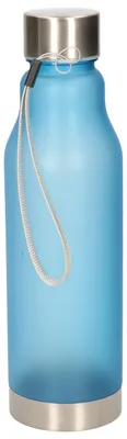 Produktbild von Wasserflasche/Trinkflasche/Sport - blau - - Kunststoff/Edelstahl 600 ml