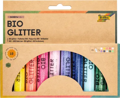 Immagine prodotto di folia 57817 foliaGlitter Rinbow L Glitzer farbsortiert