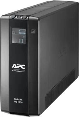 Produktbild von APC by Schneider Electric Back UPS PRO - BR1300MI - USV 1300VA (8 IEC Ausgänge, Multifunktionsdisplay, 1GB Netzwerk Datenleitungsschutz)