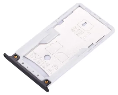 Produktbild von Für Xiaomi Redmi 4X Sim Karten Halter Sim Tray Sim / TF Schlitten Holder Schwarz