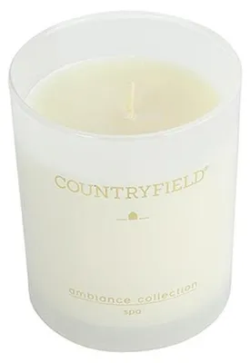 Produktbild von Countryfield Duftkerze Spa 7x7x9cm - Sojawachs weiß Dekoration
