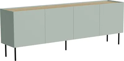Image de Sagrado - Buffet, 200x40x70h cm Vert, une Étagère