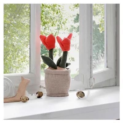 Produktbild von Fensterstopper "Tulpen im Topf"
