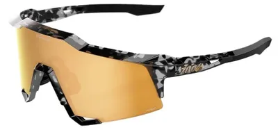 Image de Lunettes de soleil 100percent Speedcraft Money Mike 3, jaune, verres miroirs HiPER 24K Gold / CAT3, jaune, verres miroirs HiPER 24K Gold / CAT3