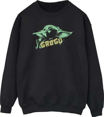 Produktbild von Star Wars - "The Mandalorian The Child" Sweatshirt für Herren BI46656 (S) (Schwarz)