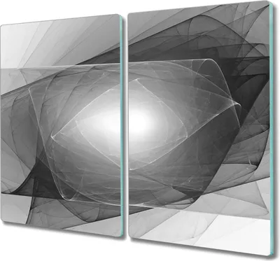 Produktbild von Coloray Herdabdeckplatte 2x30x52 cm Schneidebrett Kochplattenabdeckung Küchenbrett Hackbrett - Computer-Visualisierung