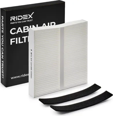 Produktbild von RIDEX 424I0240 Innenraumfilter Pollenfilter passend für MERCEDES-BENZ C-Klasse Limousine (W202) SLK (R170) E-Klasse Limousine (W210) für MITSUBISHI