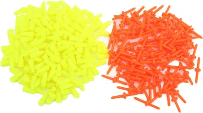 Immagine prodotto di 300 pezzi di fermi per galleggianti, resistenti alla corrosione, fissaggio forte, fermi per la pesca