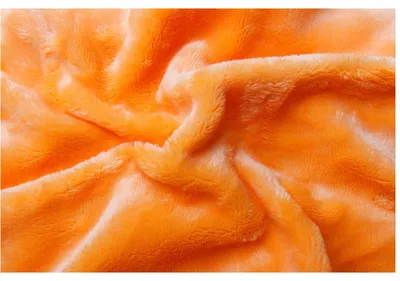 Zdjęcie produktu dla Prześcieradło z mikroflaneli pomarańczowe (jasne)  90x200x20 cm