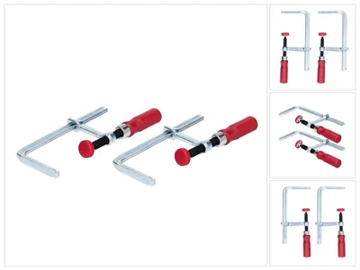 Immagine prodotto di Set di morsetti da tavolo interamente in acciaio Bessey GTR 120/60 | GTR12SET