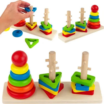 Produktbild von Sortierpuzzle/Manuelles Holzpuzzle