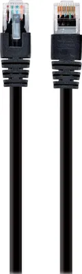 Produktbild von Gembird Patch Cord Cat.5e UTP 0.25m, 0,25 m, Cat5e, U/UTP (UTP), RJ-45, RJ-45, Schwarz