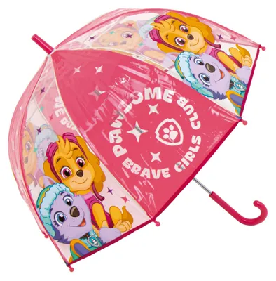 Produktbild von Paw Patrol Regenschirm - Kinder Stockregenschirm- Skye Kuppelschirm Ø 68 cm