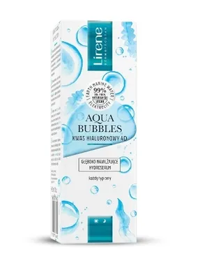 Produktbild von Lirene Aqua Bubbles 4D Intensives Hyaluronsäure Hydratisierungsserum, 30 ml