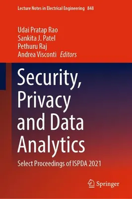 Zdjęcie produktu dla Security, Privacy and Data Analytics