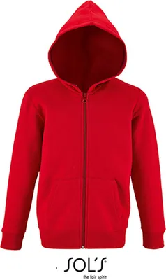 Produktbild von SOLS KidsŽ Zip Hoodie Stone