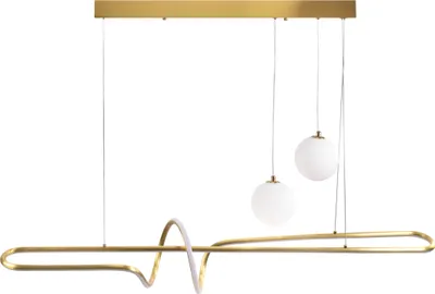 Immagine prodotto di Lampada A Sospensione Toolight Lhj039-Cp Gold, Brush Gold
