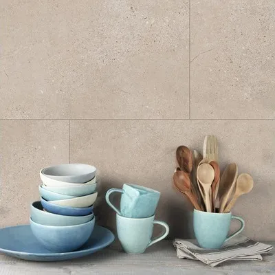 Produktbild von Kunststoffpaneel G x Wall+ Cream Slate 600 x 300 x 5 mm