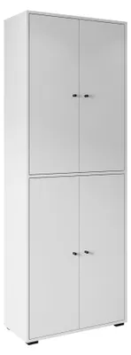 Produktbild von MIRJAN24 Schuhschrank Dino 023, Stilvoll Schuhregal, Modern Schuhständer, Flur Regal (Farbe: Weiß)