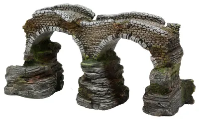 Produktbild von Aquarium Dekoration Römische Brücke S Miniatur Dekofigur Aquarien Zubehör Amtra