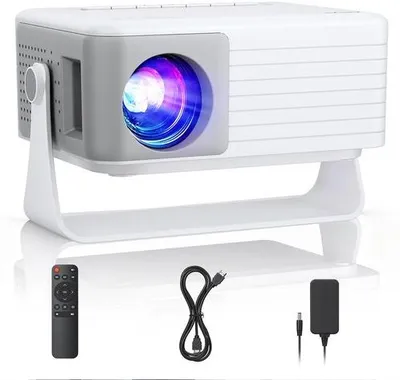 Zdjęcie produktu dla Kompaktowe, przenośne urządzenie projekcyjne z funkcją obrotu o 360 stopni i obsługą rozdzielczości Full HD