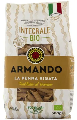 Image de Pâtes penne rigate Armando, 500 g