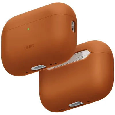 Obrázek produktu pro Pouzdro UNIQ Lino pro AirPods Pro 3. generace Oranžový silikon