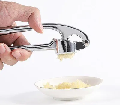 Produktbild von Knoblauchpresse, spülmaschinenfest, ergonomisch, leicht zu reinigen