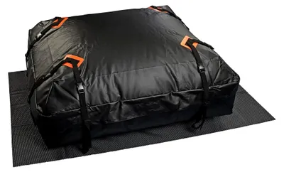 Produktbild von Dachtasche für Autos: wasserdichte Dachtasche aus reißfester PVC-Plane mit Matte, 425 Liter
