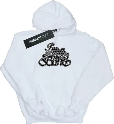 Produktbild von The Band - "I'm With The Band" Kapuzenpullover für Herren BI29127 (S) (Weiß)