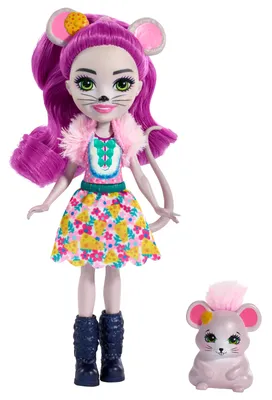 Produktbild von Enchantimals Mayla Mouse & Fondue Puppe