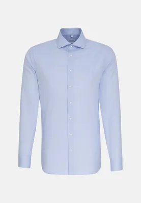 Zdjęcie produktu dla Koszula męska Seidensticker, krój slim fit, nie wymaga prasowania, kołnierzyk Kent, długi rękaw