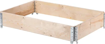 Obrázek produktu pro Zahradní záhon - Vyvýšený záhon/květináč - Masivní dřevo - Robustní konstrukce - Pro zeleninu a květiny - Pro venkovní použití