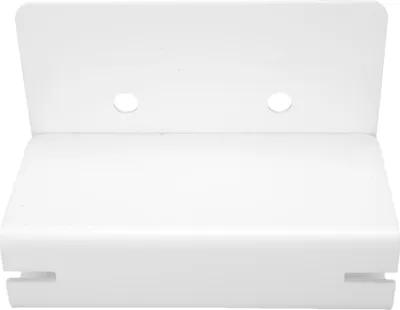 Zdjęcie produktu dla Przylepny uchwyt na szczoteczkę do zębów naścienny akrylowy organizer do przechowywania szczoteczki do zębów z zarządzaniem kablami oszczędzający miejsce w łazience biały