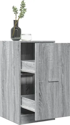 Produktbild von "2026 Promotion" Mehrzweckschrank, Flurschrank Apothekerschrank, Grau Sonoma 40x41x77,5 cm Holzwerkstoff - Kommoden CC31483